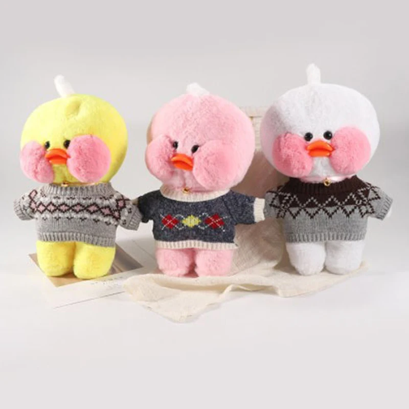 Mimi Yellow Duck Plush Toy Clothes And Accessories for 30 cm Plush Dolls Soft Animal Dolls Toys Children's Christmas Birthday