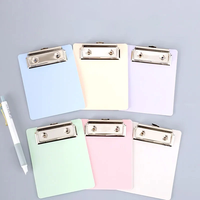 

2 piece Plastic Clipboards, Assorted Colors Clipoard with Low Profile Clip, Clip Boards for Students, Teachers, Doctors, Nurses,