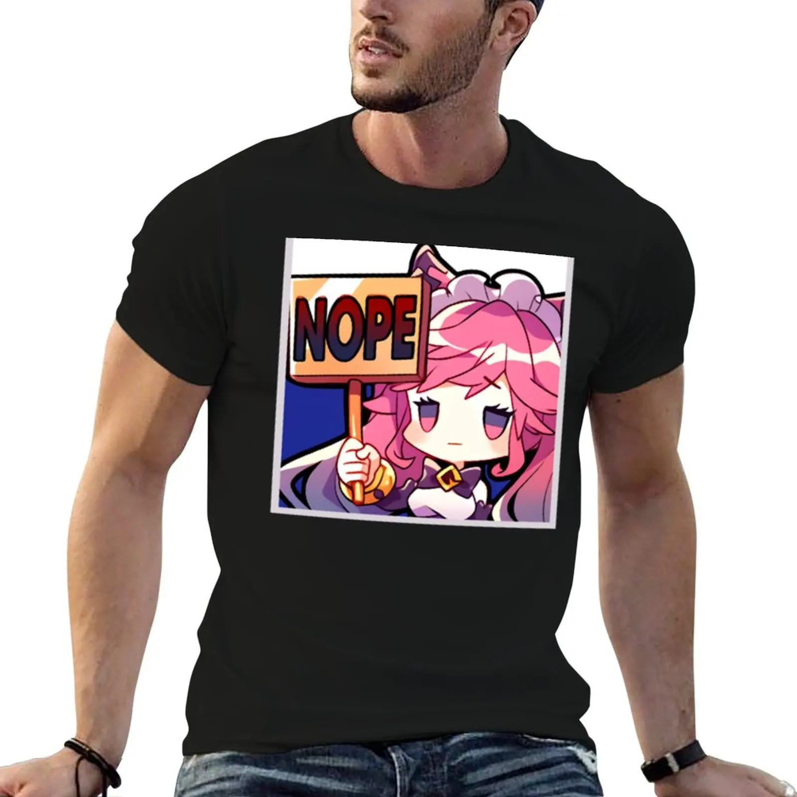 Cleo NOPE T-Shirt quick drying new edition t shirt men