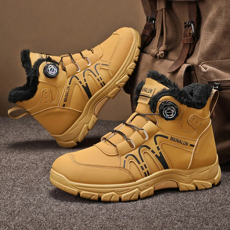 Winter Warm Shoes, Snow Boots, Snow Sports Casual Shoes, Outdoor Warm Hiking Shoes, Casual Men's Shoes. For Both Men and Women