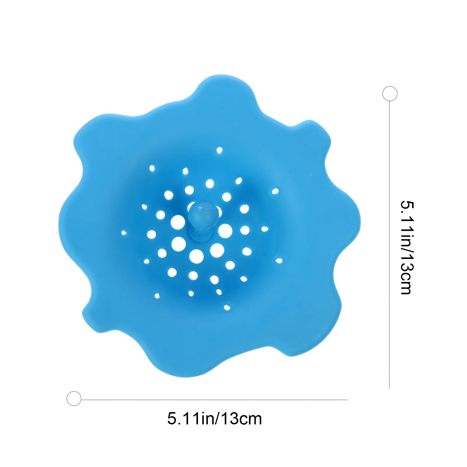 9pcs Silicone Plastic Kitchen Sink Filter Drain Strainer Home Use Anti-Clogging Water Draining Tool Kitchen Sink Filter