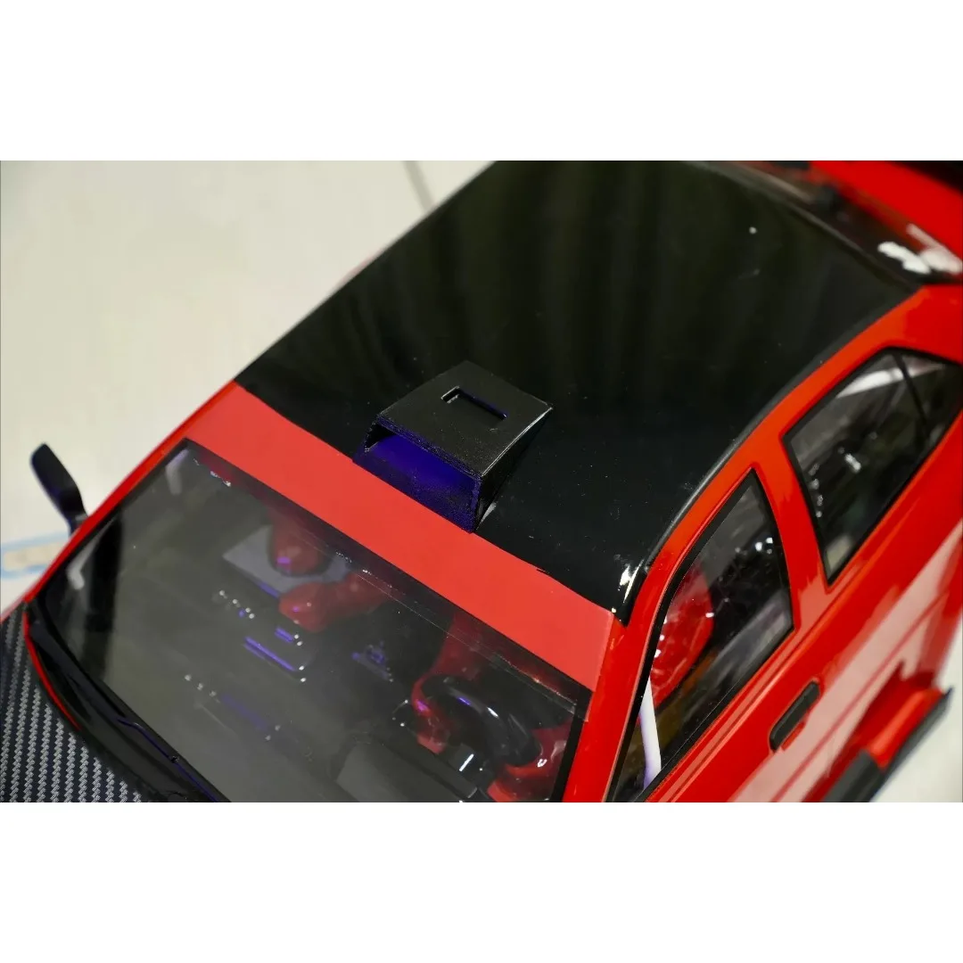 Custom Simulated Roof Air Intake Cosmetic Part For 1/7 Rlaarlo SLEVO‑07 RC Rally Car Exterior Upgrade Decoration Accessories