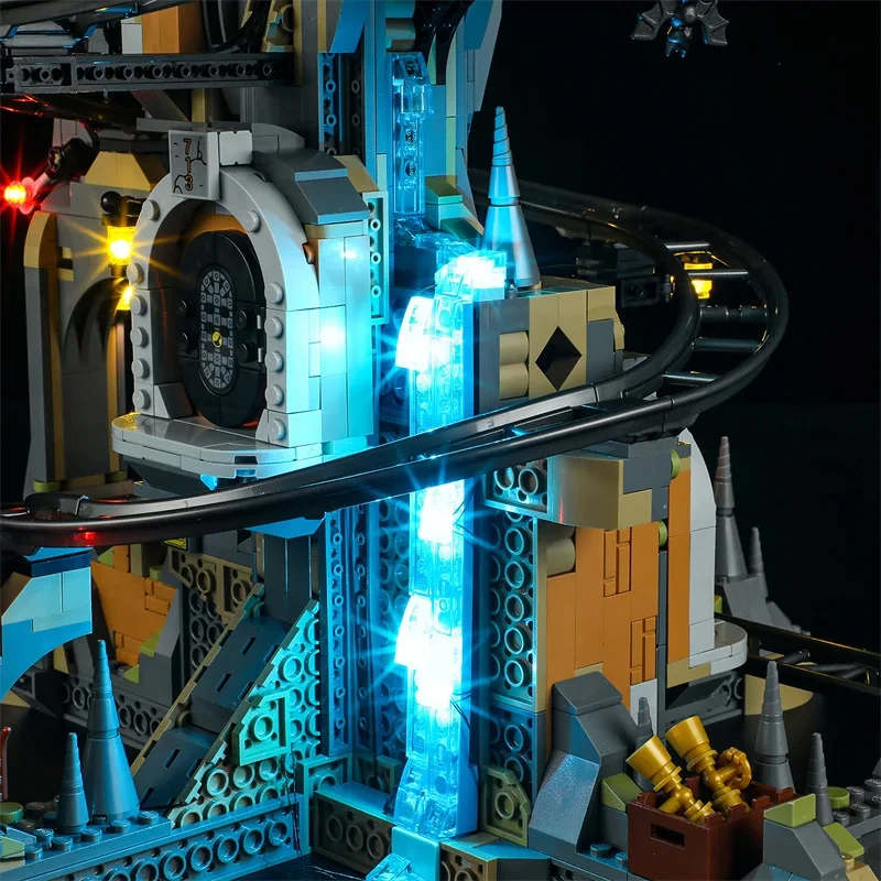 LEGO 76417 Wizarding Bank 빌딩 블록 세트, DIY LED 조명 키트, 블록 모델 없음