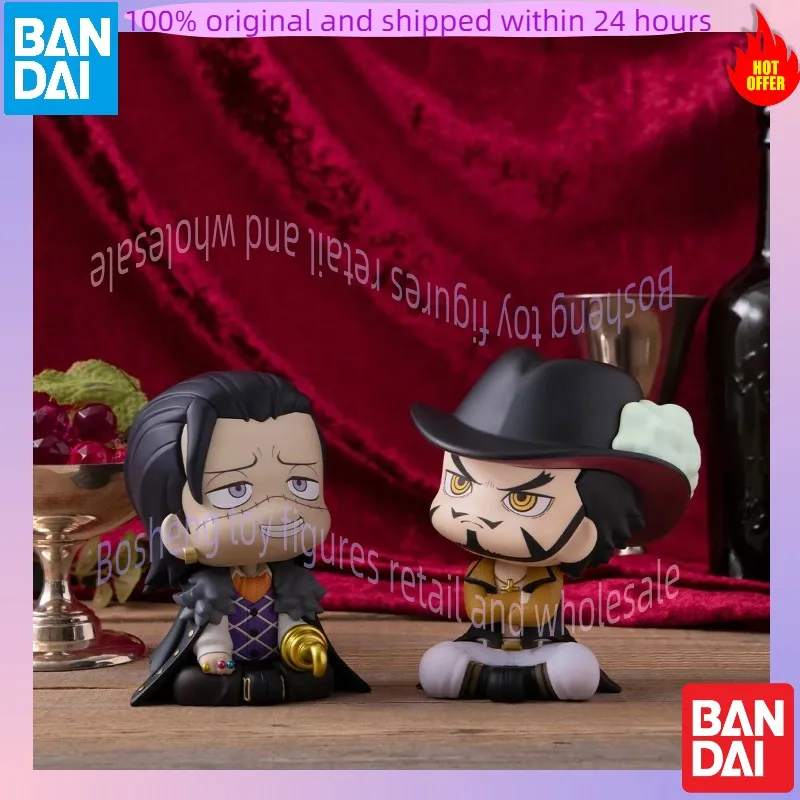 Megahouse One Piece Look Up Shichibukai Trafalgar Law Sir Crocodile Dracule Mihawk Anime Action Figure Toys Model Ornaments