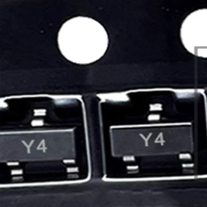 100pcs-3000pcs BZX84-B16 Silk screen W70 BZX84-C15 Silk screen Y4 BZX84-C18 Silk screen Y6  Zener diodes  SOT-23-3