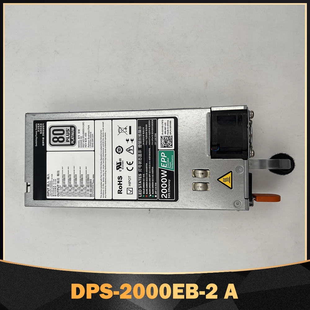 

Серверный блок питания 2000 Вт для DELL T640 T630 R930 DPS-2000EB-2 A D2000E-S2 0XYK93