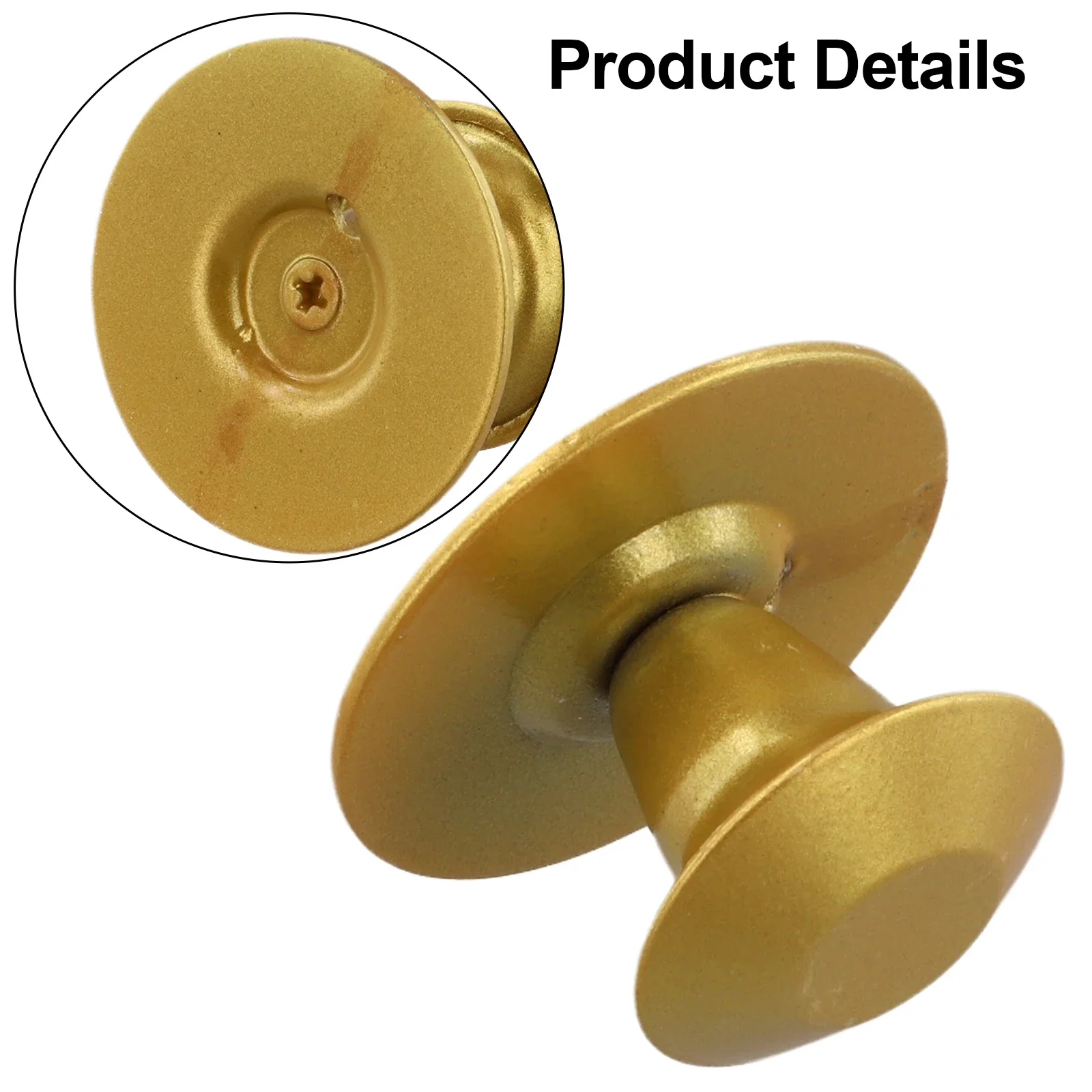 Punch-Free Drawer Handle Hook Zinc Alloy Metal Round Shape Single-Hole European Style For Furniture And Storage