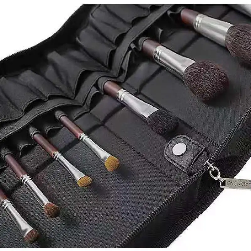 Makeup Bag Women Cosmetic Brush Bag Travel Organizer Makeup Box Foldable Holder Rolling Bags Waterproof Nylon Makeup Case