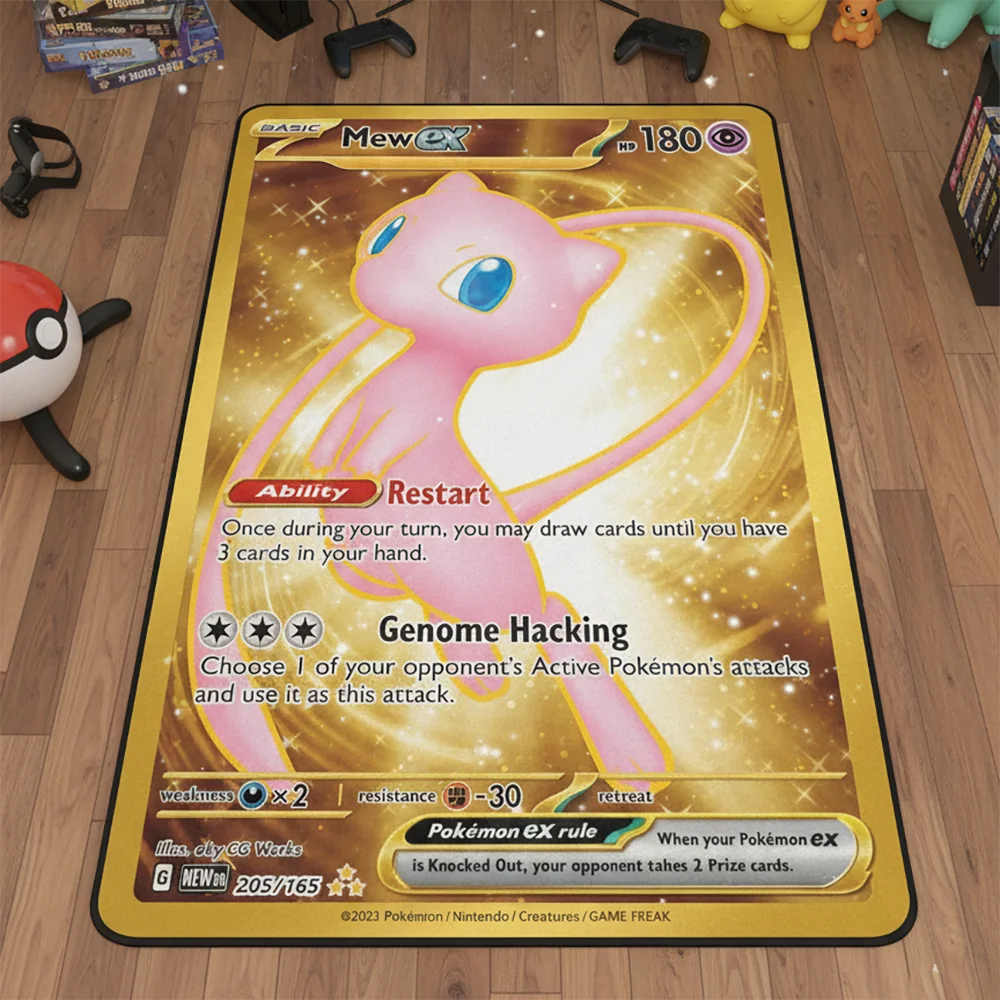 Dywan Anime Pokemon Mew EX, Dy – Gaming Accessories For Kids recenzja i cena