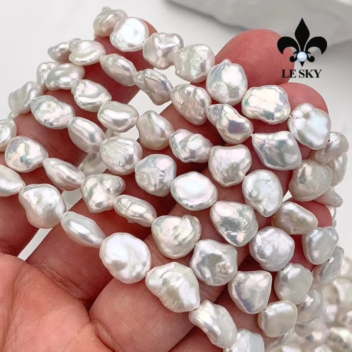 100% Natural Freshwater Pearl Beads Regenerat Petals Pearl Loose Spacer Beaded for Making DIY Jewerly Bracelet Necklace Earrings