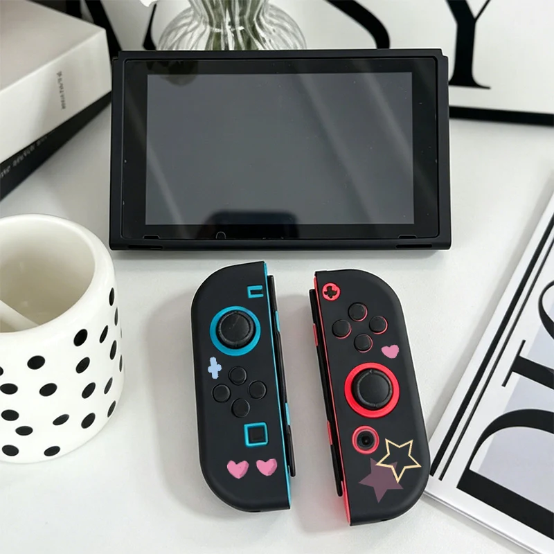 Split-type protective case Sweat Slip-Resistant Controller Case Detachable Joy-Con for Nintendo Switch OLED Dockable Cover