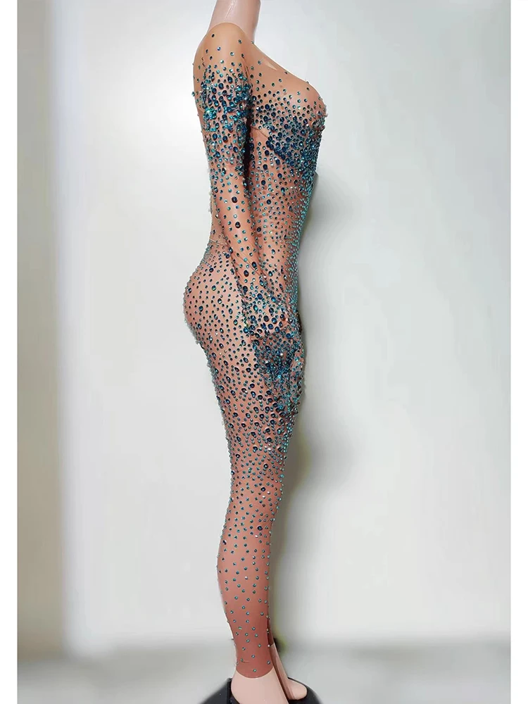 高品質ホットスタンプ弾性ジャンプスーツ2025新作ファッションカスタムレディース服