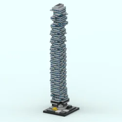 MOC Building Blocks Assembly Toy Set Skyscraper Series 772pcs Creative holiday gift for all architecture lovers