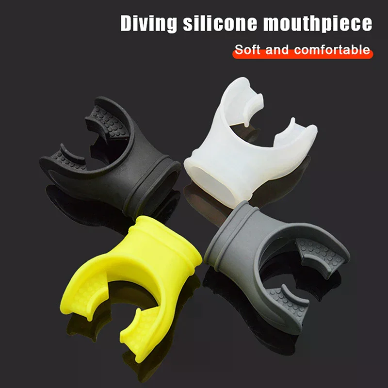 أخصائي الغطس: مجموعة قطع الفم والغوص من السيليكون للمياه.