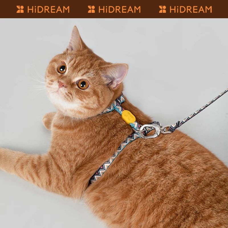 HiDREAM®Cat Harness and Leash Set, Adjustable, Durable, Original Design, Fashion Pattern, High Quality, Escape Proof