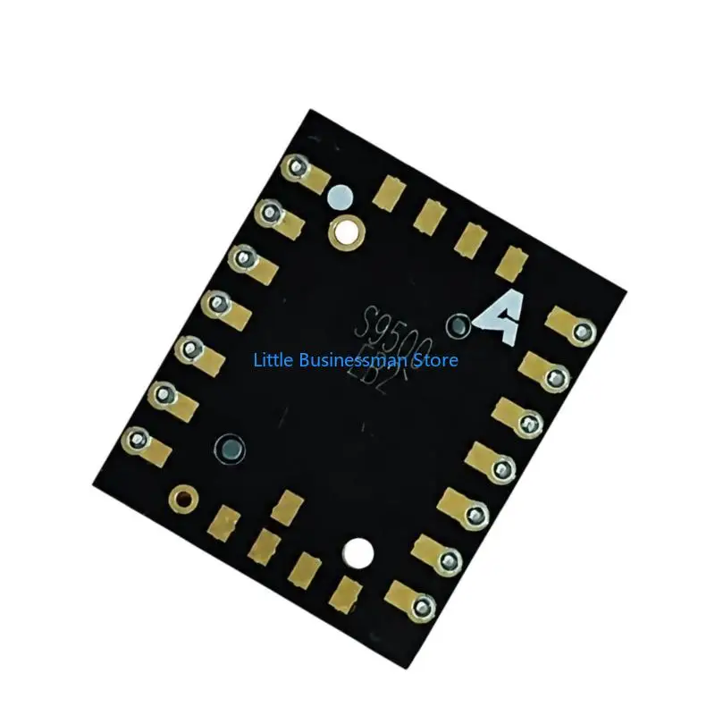 DIY Mouse Service Chip S9500 Replacement Component with Contact Leads for Mouse Repair, Single Black Board Mount Part for