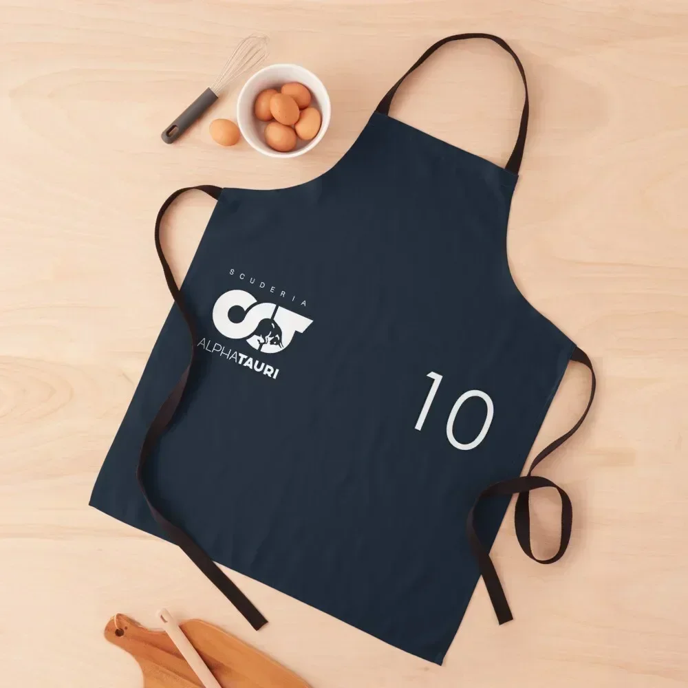 

Gasly 10 F1 2022 Apron for home useful pieces Kitchen For Women Household Items Useful kitchen clothes for men Apron