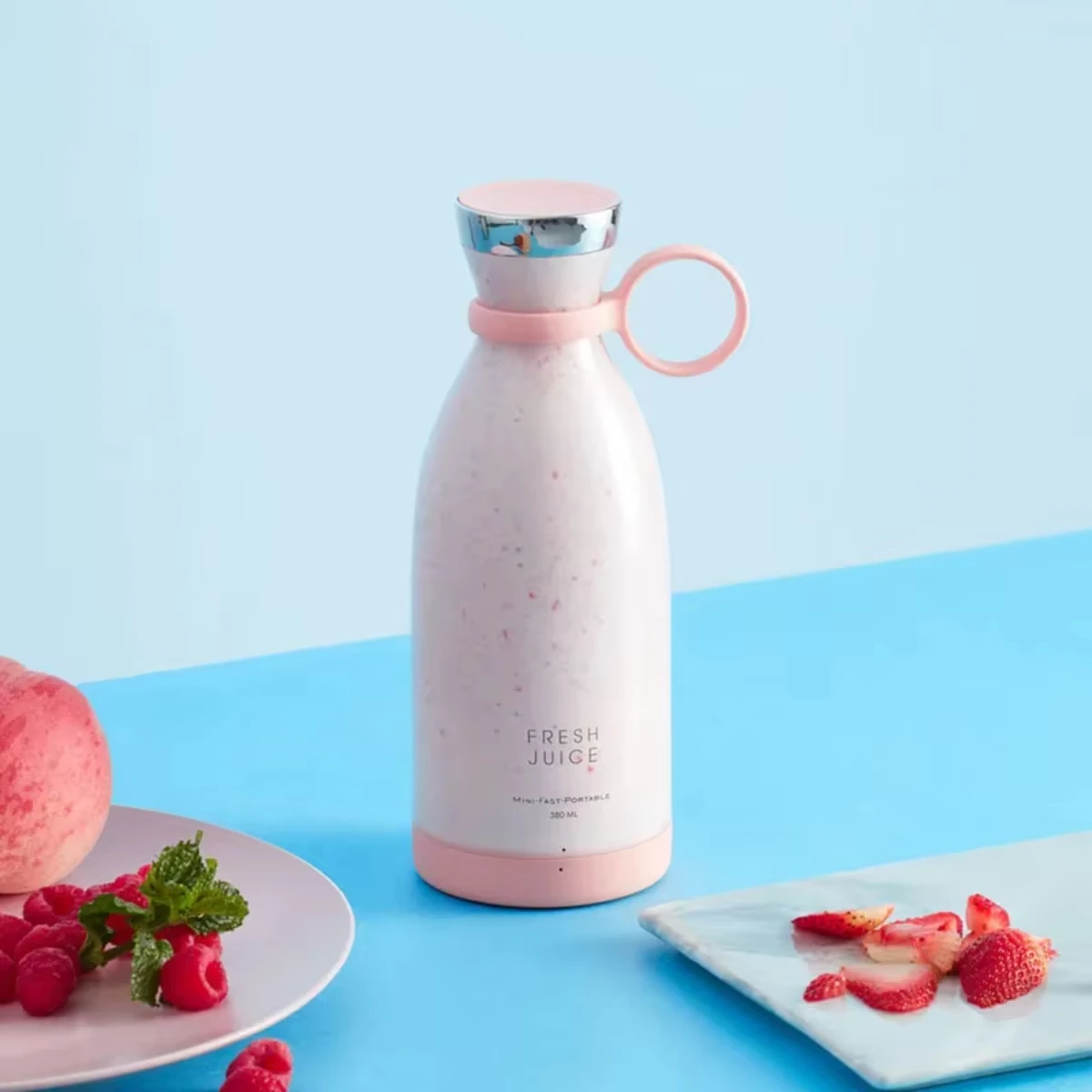 Портативная беспроводная соковыжималка, блендер, миксер для фруктов, соковыжималка для молочного коктейля, USB перезаряжаемая водонепроницаемая экстрактор для фруктов