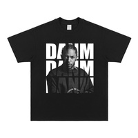Kendrick Lamar tee Kung Fu Kenny DAMN Hip Hop Rap Printed T-Shirt Beauty Trend Loose Men's and Women's Short Sleeves