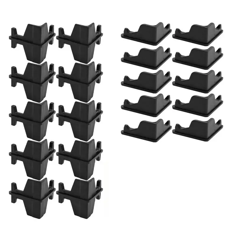 ABZL 20PCS Post Inserts Connectors For Shelf Heavy Duty Shelving Unit PP Plastic, Injection Molded Sturdy & Strong Support