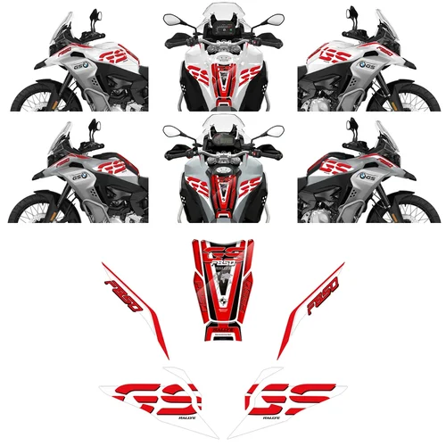 Imagen 2 del producto Kit de pegatinas de carenado para motocicleta, funda para BMW F850GS Adventure Edition, calcomanías, pegatina de tanque trasero 2019-2022