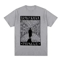 Franz Kafka Vintage T-shirt Cotton Metamorphosis Literature Books Write Writers Read Men T shirt New Tee Tshirt Womens Tops