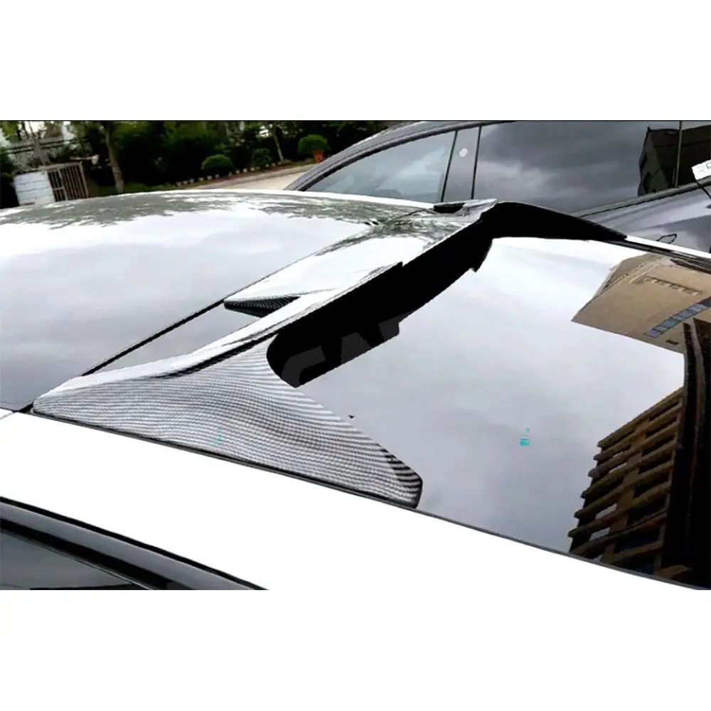 

ABS Glossy Black Rear Roof Spoiler Wings Car Rear Spoiler Bodykits Windows Accessories for Tesla Model Y 2020+