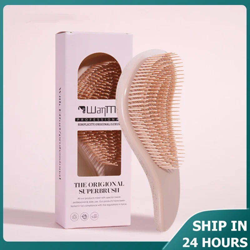 

Magic Detangling Boxed Hair Comb Anti Static Hairdressing Comb Girls Hair Comb Scalp Massage Hair Comb Barber Hair Accessories