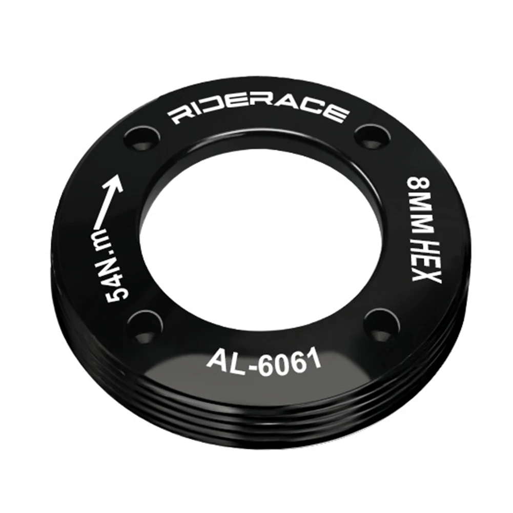 For DUB BB30 Aluminum Alloy Cap Bike Crankarm Cap Bicycle Maintenance 30mm Crank Cap For Bicycle Bicycle Crank Bolt Black Color