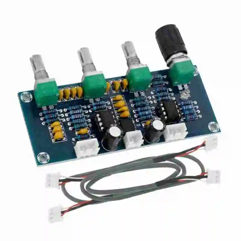 XH-A901 NE5532 Tone Board preamp Pre-amp With treble bass volume adjustment pre-amplifier Tone Controller For amplifier Board