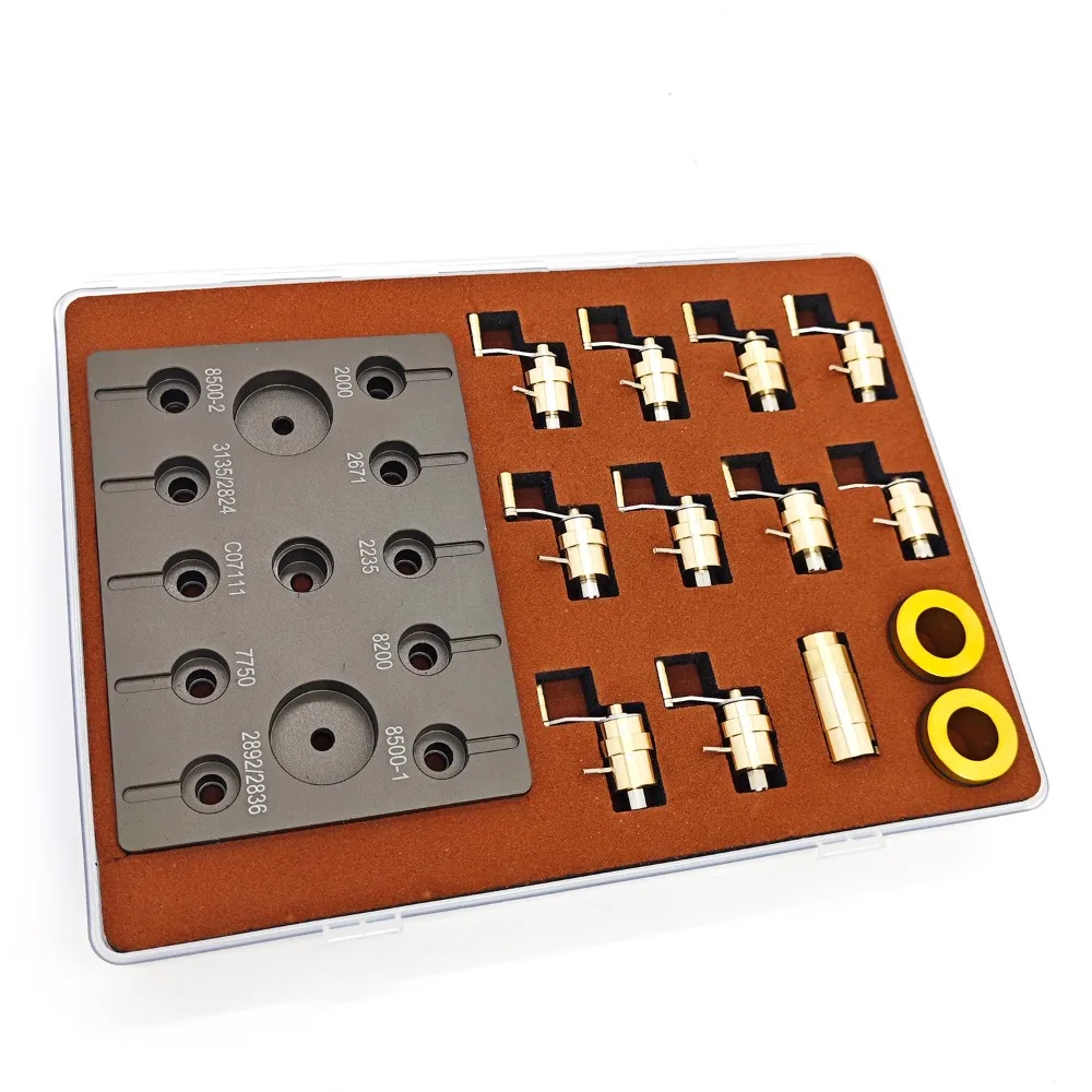 Watch Mainspring Winder Tool 10 Types Watch Parts Repair Kits Mainspring Winder Replacement Accessories Barrels Kit