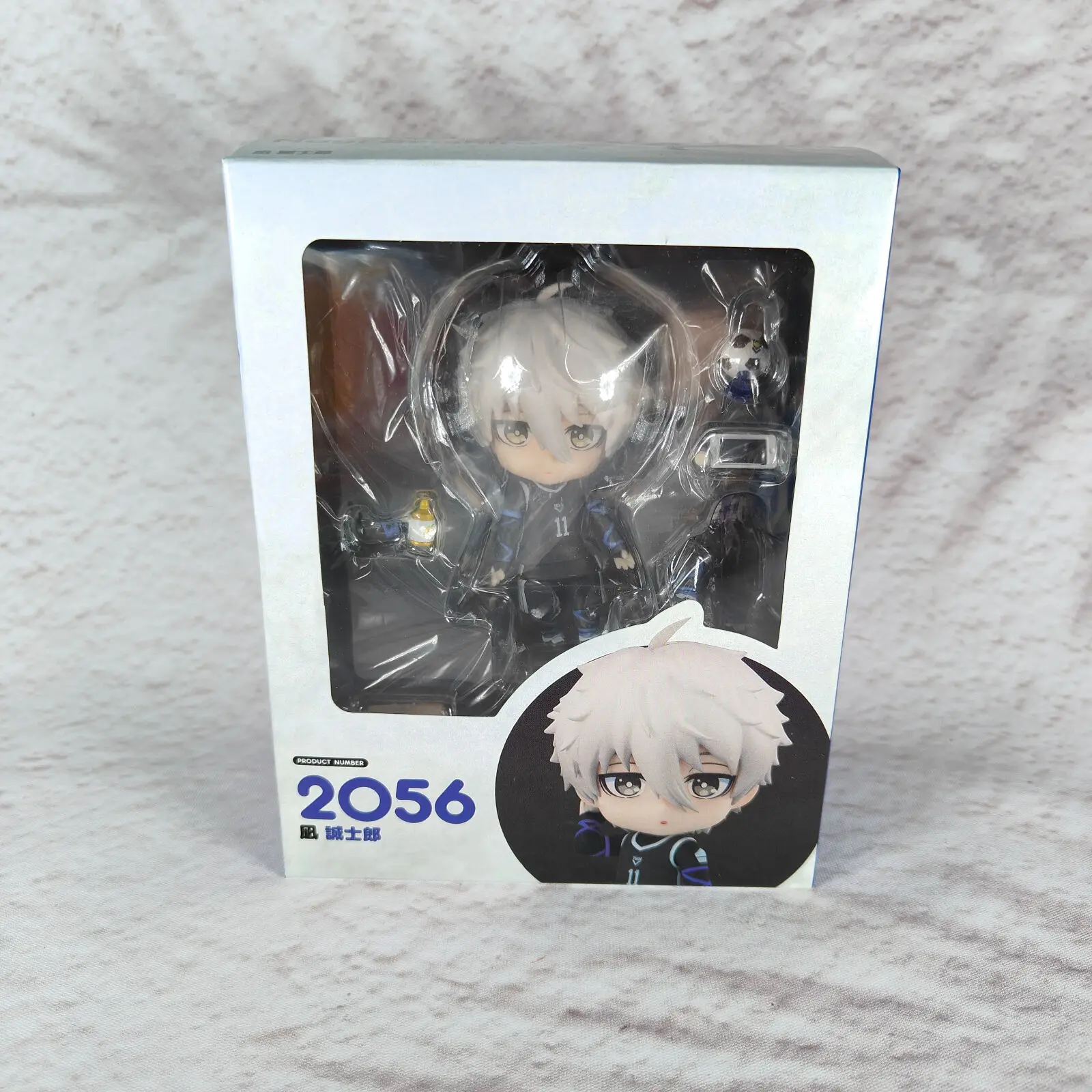 Figuras de Anime Nagi Seishiro #2056, figura de bloqueo azul, versión Q, estatuilla de Seishiro, estatua coleccionable de PVC, juguetes para regalos de cumpleaños