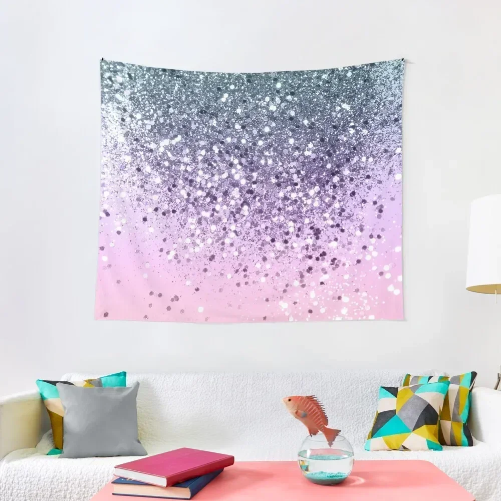 

Unicorn Princess Glitter #3 (Photography -Faux Glitter)#pastel #decor #art Tapestry Wall Mural Decoration Room Tapestry