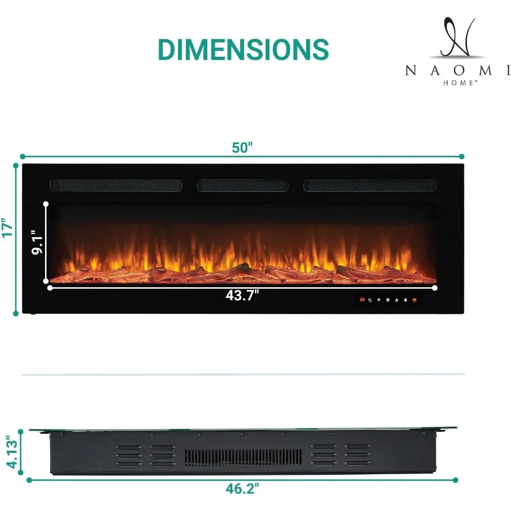 Electric Fireplace 50