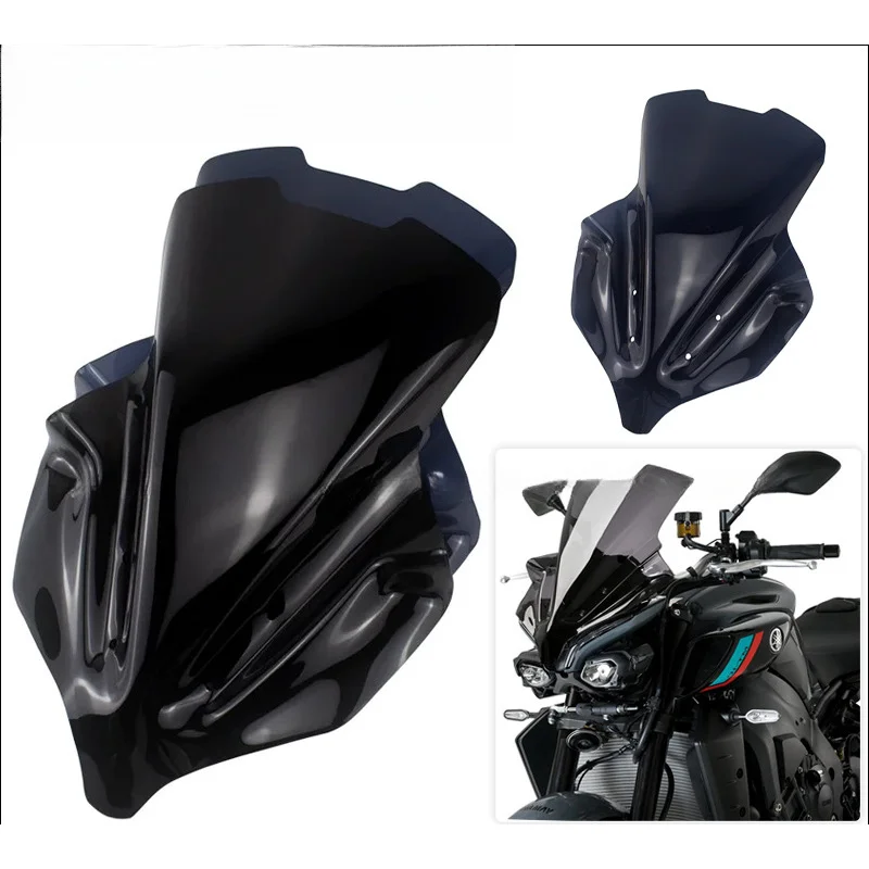 

Applicable Yamaha MT10 SP 2022-2023Motorcycle Heightened Front Windshield Windshield Goggles