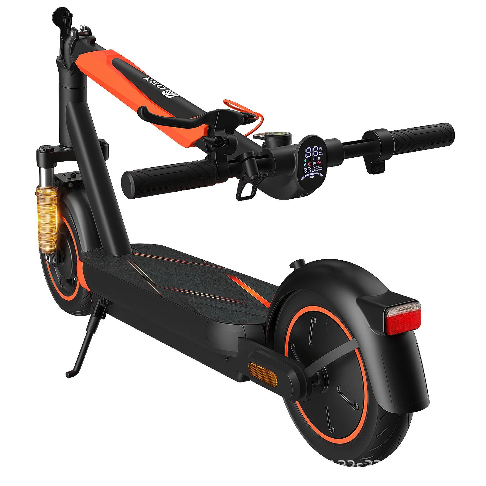 

Portable Electric Scooter 800W Max 21mph Speed 10inch Big Tire Folding Design with 22 Miles Range for Adult Urban Commuting