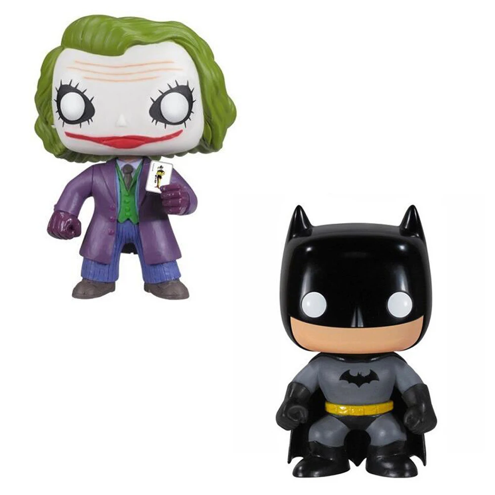 Batman VS Joker Model 10cm Vinyl Doll Action Figure Toys