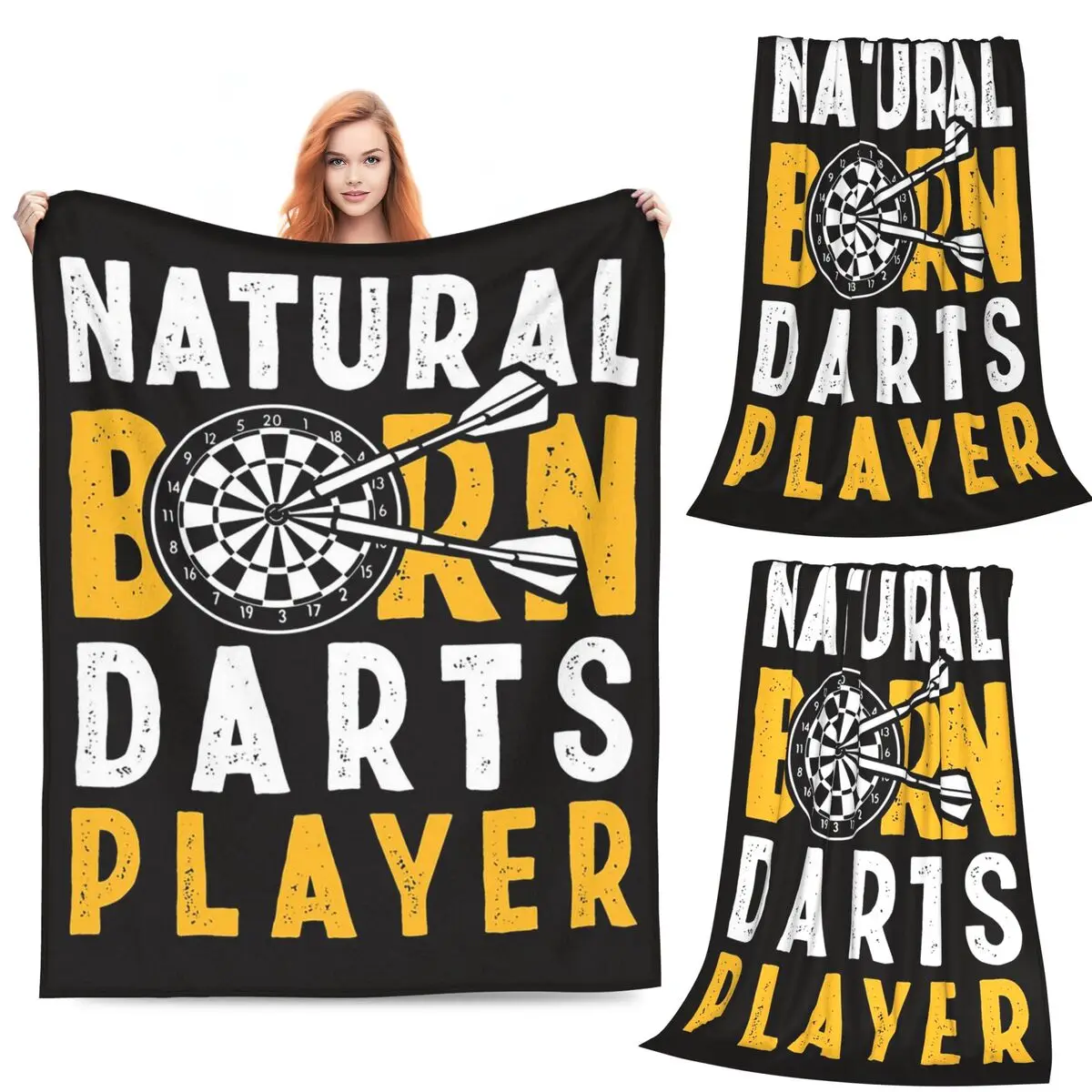 

Натуральный рожденный дартс, мишень для дартса, одеяла для дартса Bullseye, фланелевое одеяло для дивана, дышащие пледы, покрывало