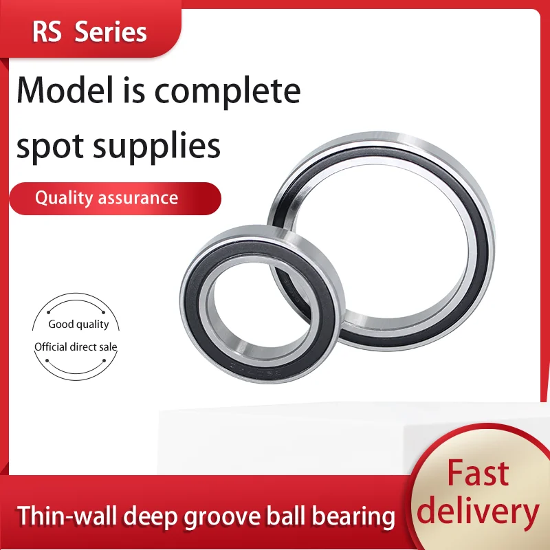1PC Deep groove ball thin wall bearing 6817 6818 6819 6820 6821 6822 6824 6826-2rs