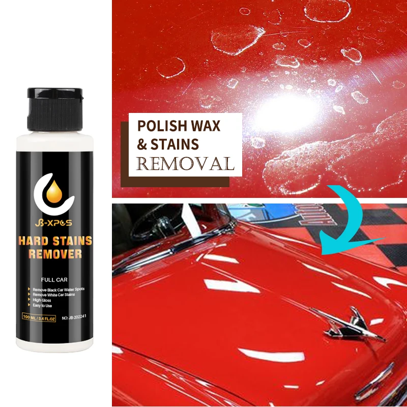 Car Wax Polish Hard Stains Spot Removal Paste for Paint Protection Super Shine Mirror Restorer Swril Marks Cleaner Car Detailing