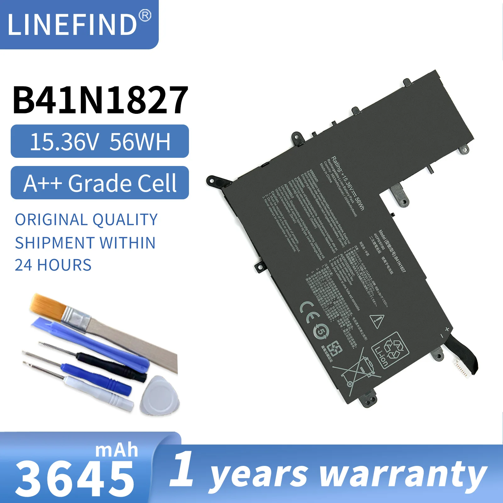 

B41N1827 B41BmE1 0B200-03070200 for Asus ZenBook Flip 15 UM562 UX562 UX562F UX562FA