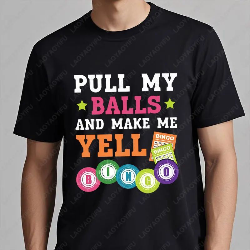 مضحك البنغو ليلة القطن قميص للرجال امرأة فرحان البريطانية حانة السعادة يصرخ البنغو الجرافيك تي شيرت عادية الشارع الشهير #6