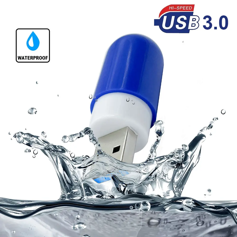 pill model Flash Drive 128GB USB Flash Drive 64GB Plastic Pendrive 32GB 16GB 8G Pen Drive Cle USB Stick3.0 flash memory