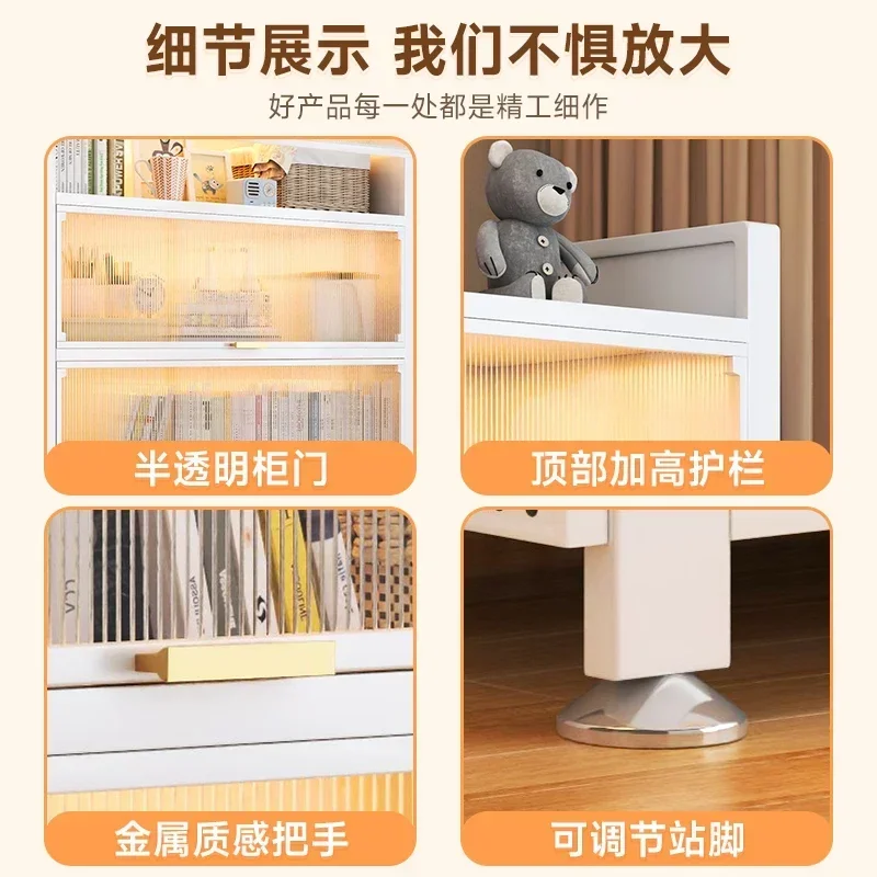 Multifunction Kitchen Cabinets Storage Organizer Metal Drawers Libraries Kitchen Cabinet Chest Mobili Per Il Soggiorno Furniture