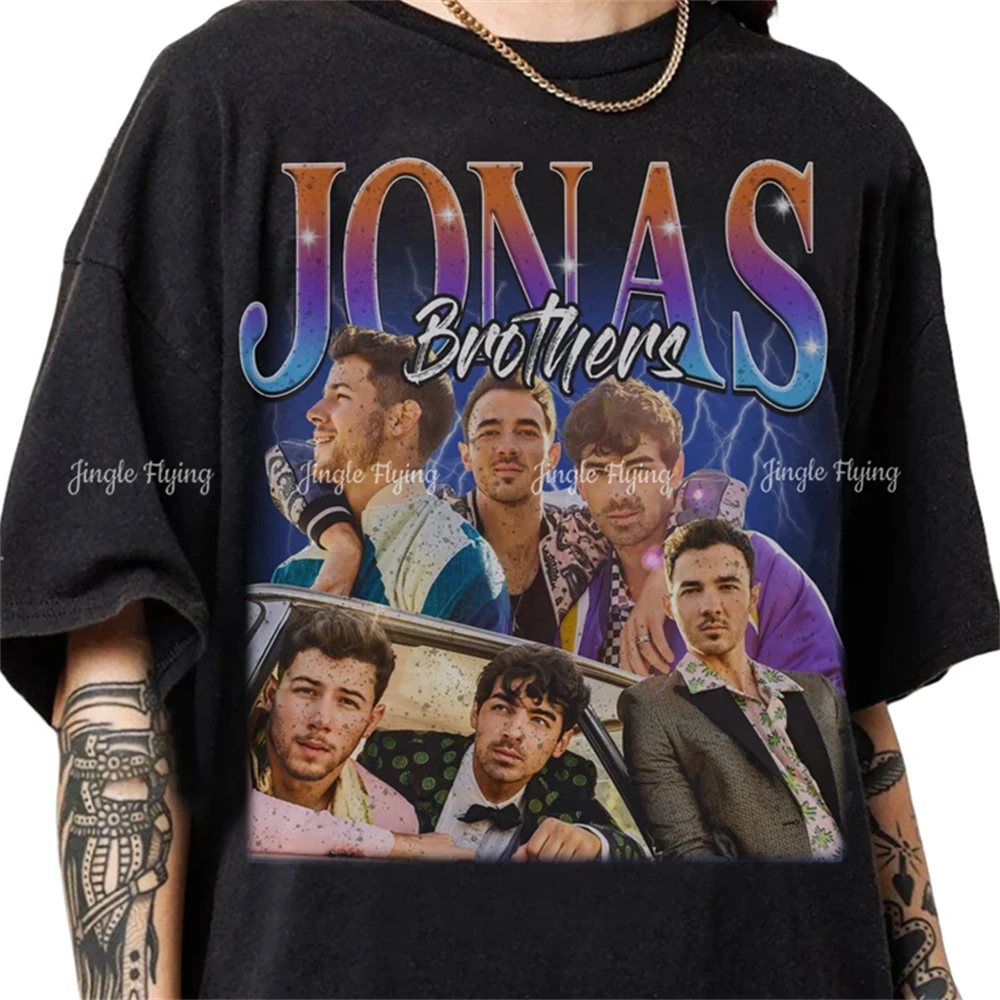 Limited Jonas Vintage Shirt Brothers Band Classic Retro Gift For Man And Women Unisex T-Shirt