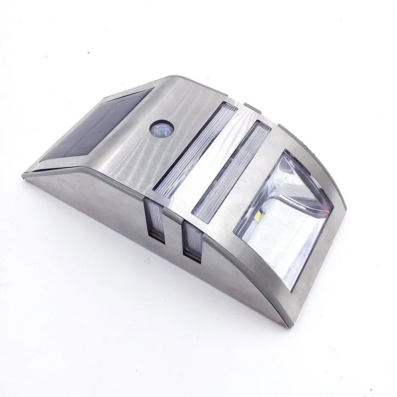 

Hot Selling Stainless Steel Waterproof PIR Motion Sensor LED Solar Light Garden Yard Outdoor Wall Lamp Pathway