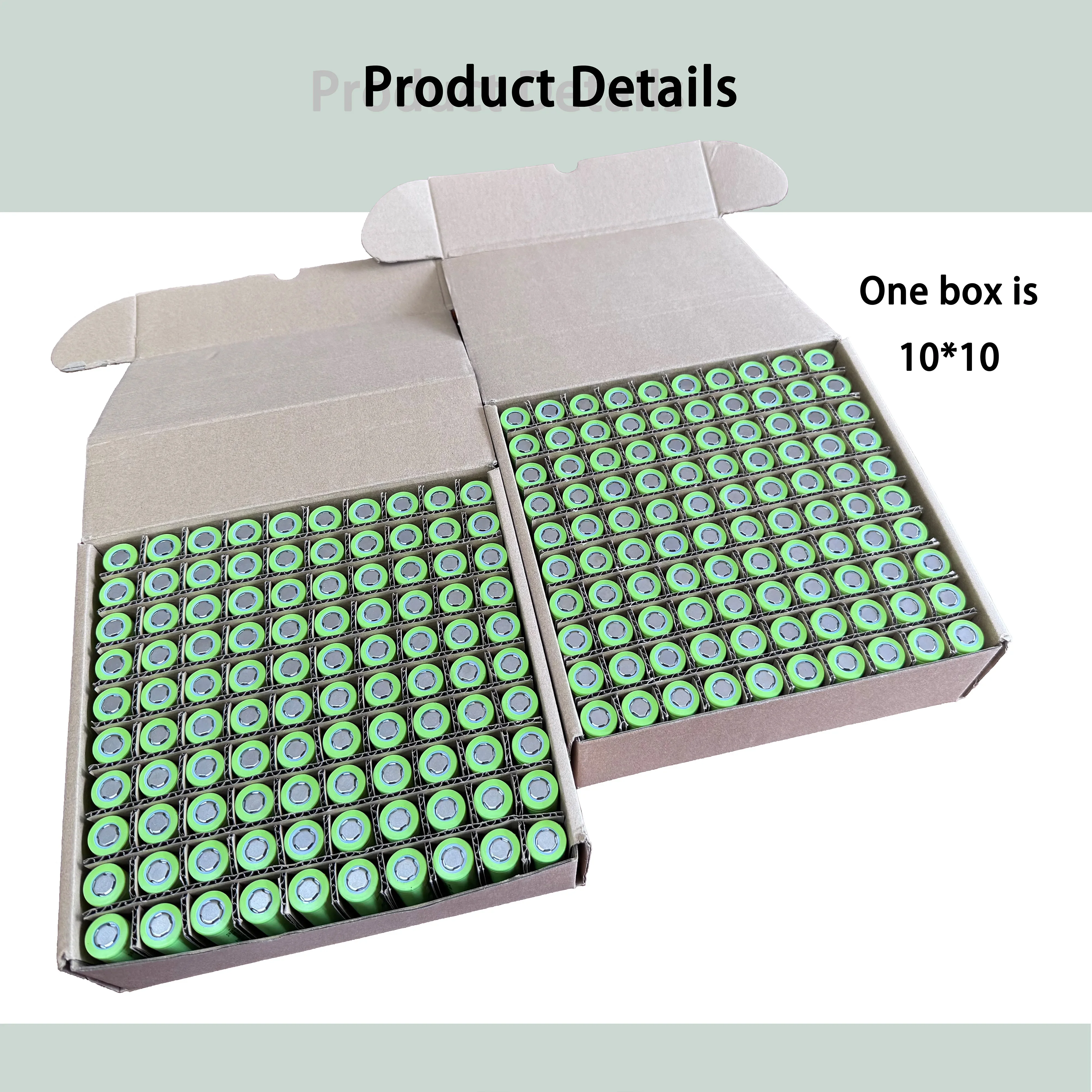 1-20PCS 18650 3.7V 2600mAh Rechargeable Lithium Ion Battery Discharge Cell for Flashlight DIY Projects