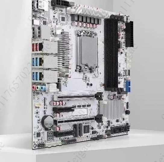 W680 NAS Motherboard Supports 12-Bay Server-Grade SATA 4 R5 Slots 10G Gigabit Ethernet Ports