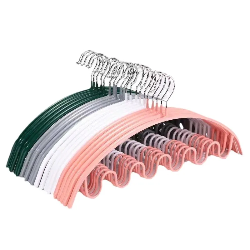 5pcs Hanger Multifunctional Wave Shaped Clothes Hangers for Hanging Halter Tops Vests Scarves Storage Oragnizer