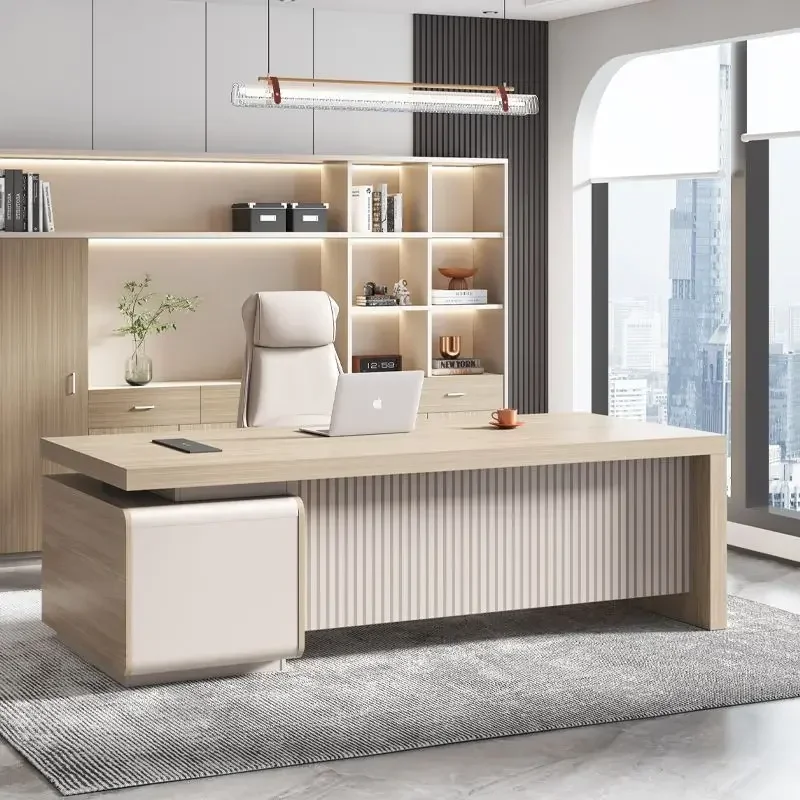 *Tablet Stand Adjustable Luxury Nordic Executive Desk Organizer Office Desks With Storage Computer Desks Hutch Work Table Desk